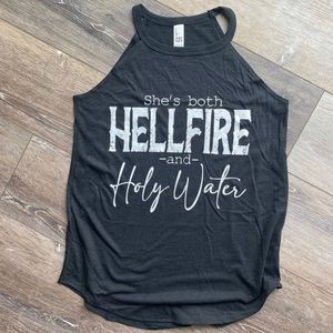 Hellfire & Holy Water Graphic Tank